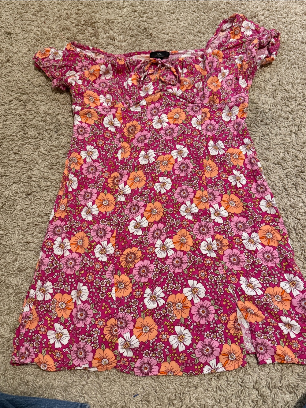 In San Francisco floral top